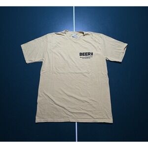 Crazy Shirts Beer Dyed T Shirt Men's L Beer Making‎ Things Better for Centuries